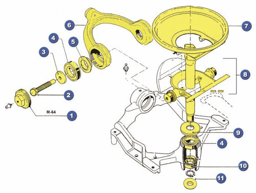 Imbuto spandiconcime adattabile Vicon 90070608
