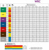 Ugello Ventaglio Ampio Spettro Ceramico WRC 110° Giallo confezione da 5 pezzi