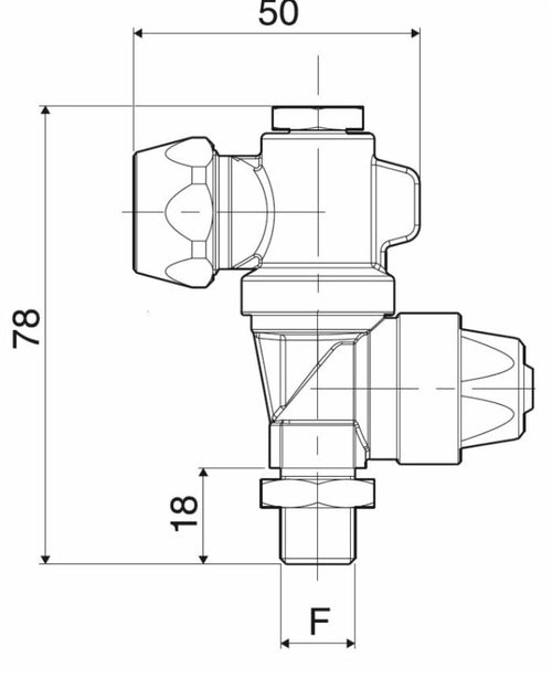 Getto atomizzatore Arag singolo con ugello 40bar