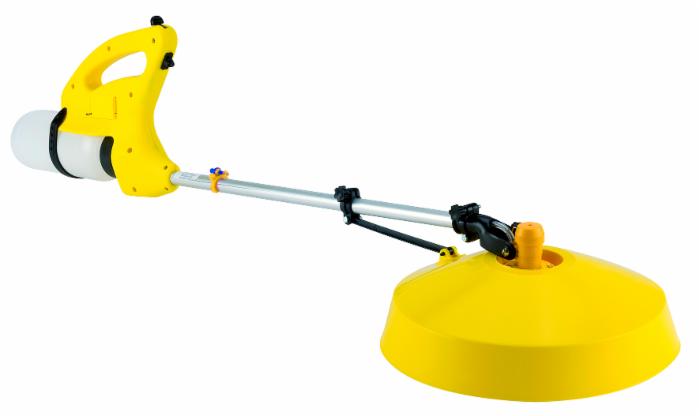 Micronizzatore elettrico con campana protettiva