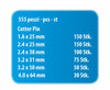 Set assortito con 555 coppiglie standard