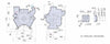 Pompa a membrane modello ar 713C/C
