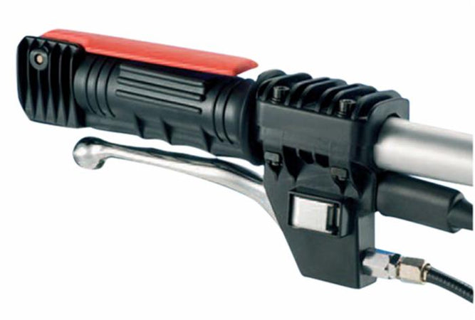 Kit dispositivo sicurezza più leva inferiore per motori benzina