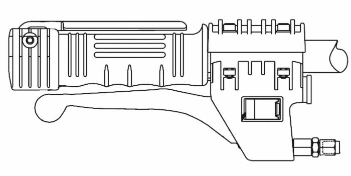 Kit dispositivo sicurezza più leva inferiore per motori diesel