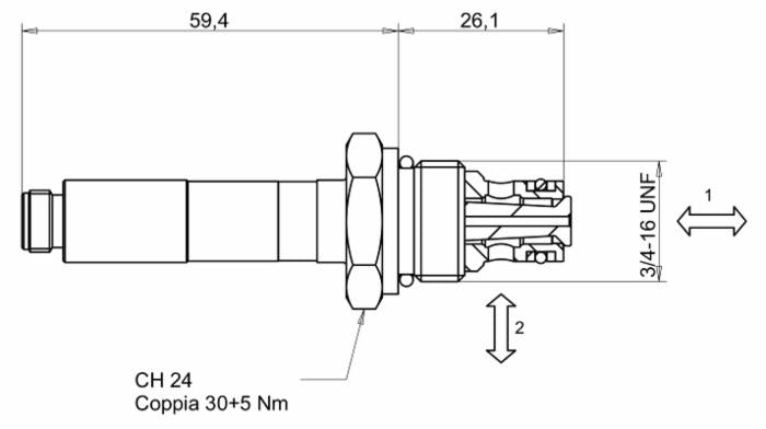 Valvola elettrica a 2 vie normalmente chiusa 24VDC doppia tenuta