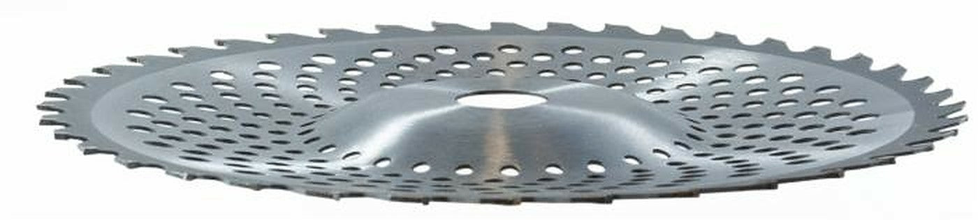 Disco di ricambio per decespugliatore con 40 denti e placchette in tungsteno con profilo bombato ampiezza taglio 255mm