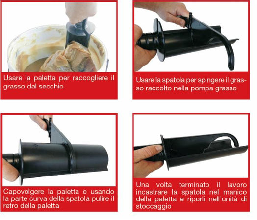 Paletta per raccolta grasso