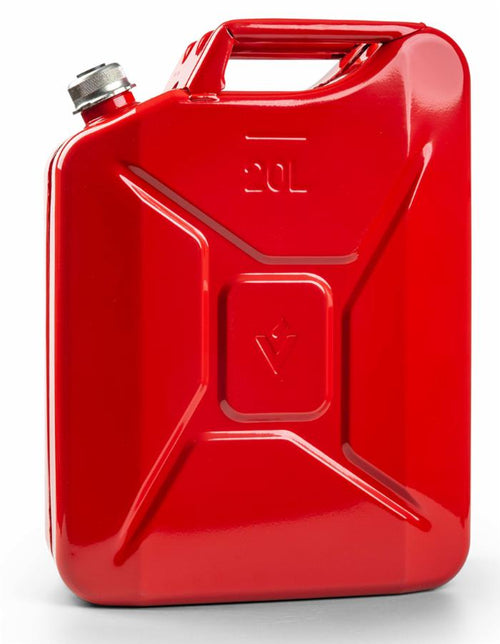 Tanica in metallo da 20 lt rossa