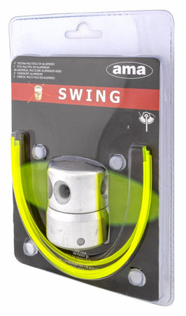 Testina multifilo spollonatrice Swing per decespugliatore in alluminio