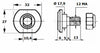 Bullone portalama adattabile Krone 1432290 M12
