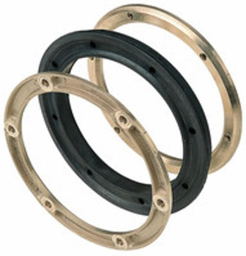 Flange per atomizzatori in ottone con guarnizione