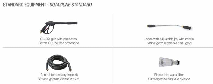 Idropulitrice ad alta pressione Comet FDX2 Loncin 720 L/h