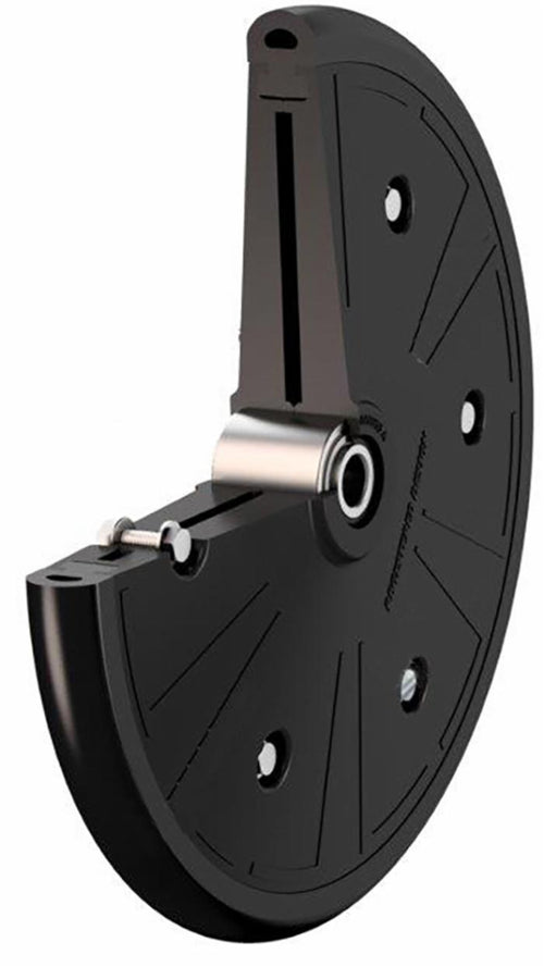 Ruota completa di cerchio 310x25mm adattabile a a Kuhn rif 3611561