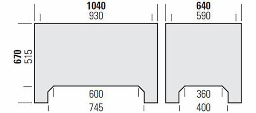 Contenitore 1040X640X670
