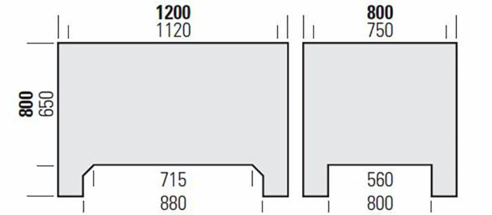 Contenitore 1200X795X800