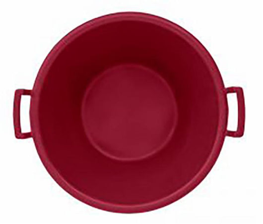 Mastello da35L rosso vinaccia