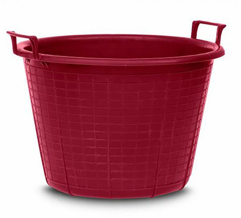 Mastello da35L rosso vinaccia