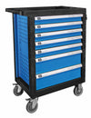 Carrello porta attrezzi professionale da officina Ama 7 cassetti 250 attrezzi assortiti