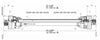 Cardano standard w2400x800 con tubo a limone spinato
