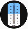 Rifrattometro in scala 0-28% Babo 0-35% Brix