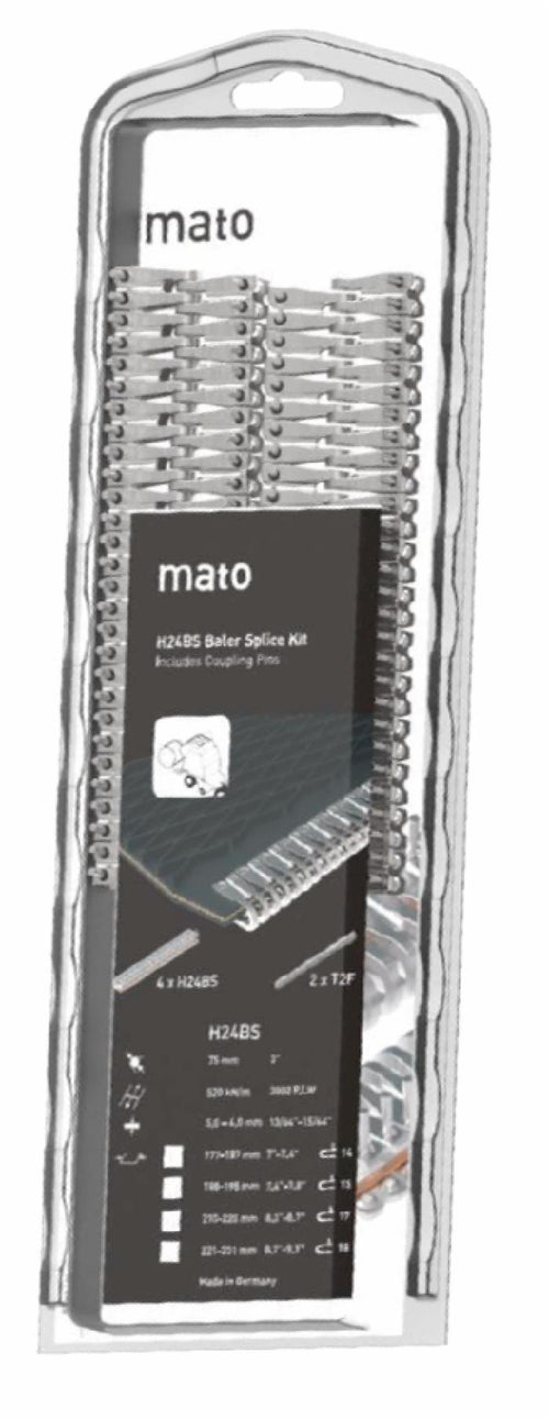 Graffe Mato H24BS per cinghie rotopressa larghezza 210-220mm