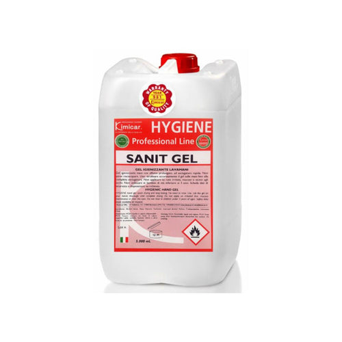 Gel alcolico igienizzante dermatologicamente testato 5L