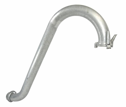 Collo di cigno zincato Ø 100