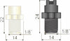 Ugelli Ventaglio HCT 110° Nebulizzazione Sanificazione