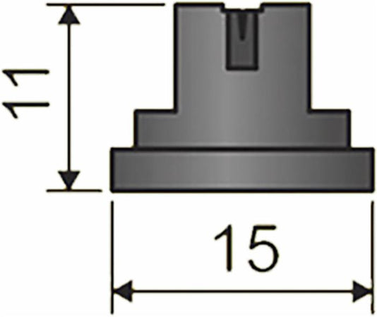 Ugelli a ventaglio FF a cono per nebulizzazione e sanificazione confezione da 5 pezzi