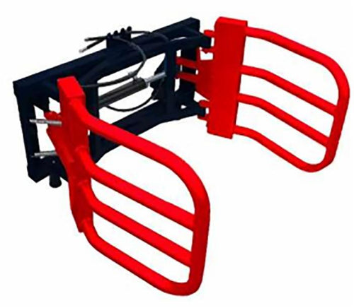 Pinza idraulica per rotoballe con attacco LP