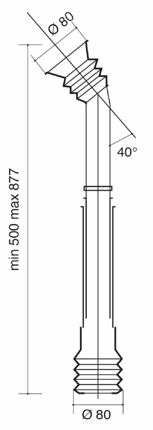 Tubo conducisemi lungo