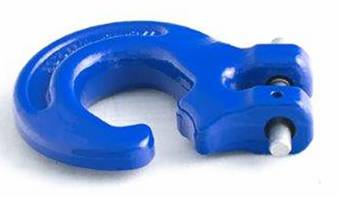 Gancio con perno G100 Ø 6mm lunghezza 82mm