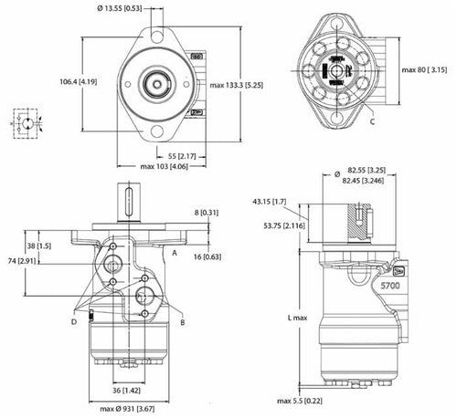 Motore orbitale OMP X 400