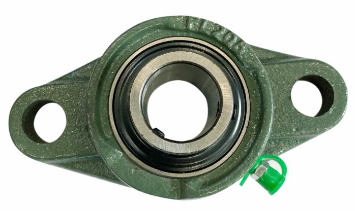 Supporto a flangia con due fori Ama UCFL 206 con cuscinetto Ø 30mm