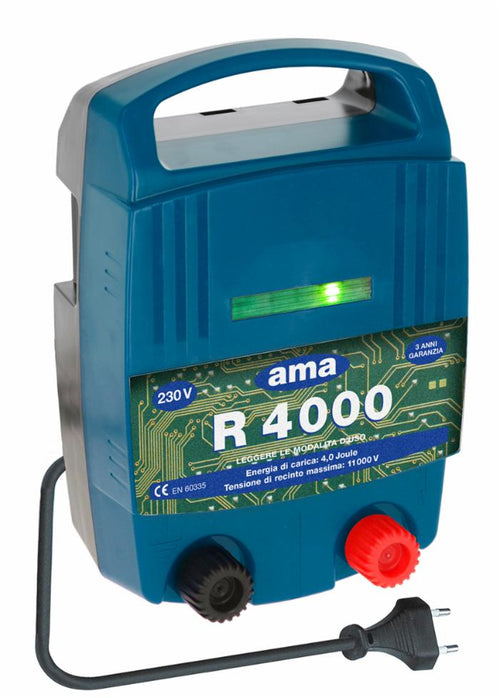 Elettrificatore per recinti elettrici Ama Energizer R 4000 230V