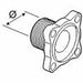 Flangia tipo M fil.M 3/4valvola 463 adattabile ad Arag 463000H.030.