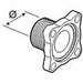 Flangia tipo F fil.M 3/4 valvola 463 adattabile ad Arag 463000H.130