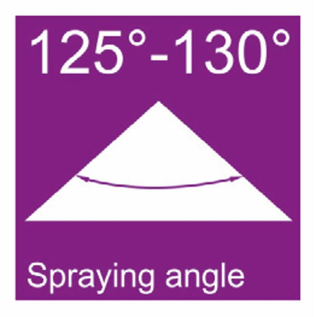 Ugello a specchio DEF 130° riferimento originale DEF06 confezione da 10 pezzi