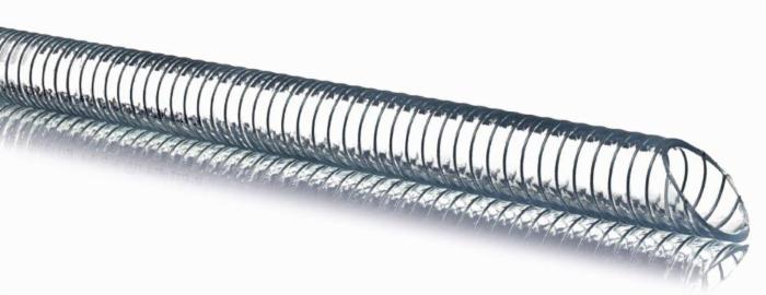Tubo con spirale in acciaio ø 20