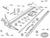 Asta forata 17 sezioni adattabile a Bcs 58020708 confezione da 3 pezzi