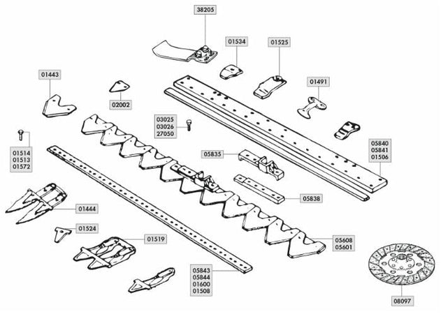 Disco frizione 178x133 a 10 cave adattabile a Bertolini 81,9036,00