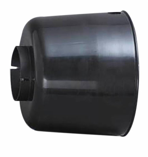 Controcuffia cilindrica con collare lunghezza 145,50mm