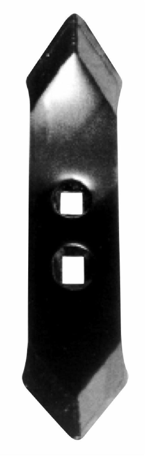 Vomere Ama reversibile con dimensioni di 58x8x230mm e interasse da 42-48mm