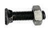 Bullone testa ovale M10x60 con dado