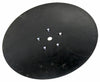 Disco frangizolle per aratro con ø 710mm spessore 6mm e foro centrale di 26mm