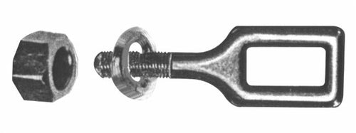 Ciarpa per ancora estirpatore filetto 27MA occhiello rettangolare 70x35mm