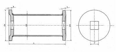 Distanziale EDLXP per frangizzolle FLR