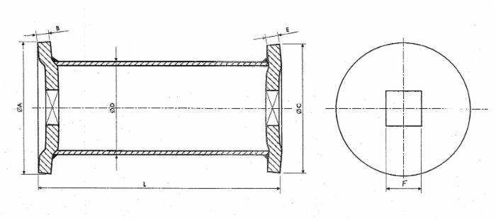Distanziale EDLXP per frangizzolle FLR