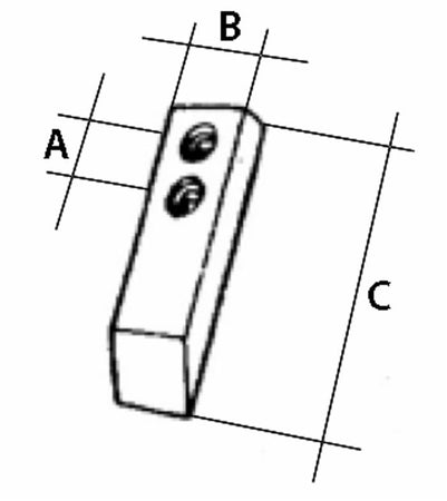 Vomerino ancora per ripuntatore drenatore CP2801
