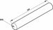 Sospensione elastica per disco frangizolle Ø 40mm lunghezza 200mm